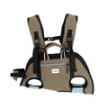 Mochila con respaldo para proteger la columna vertebral de tu perro.