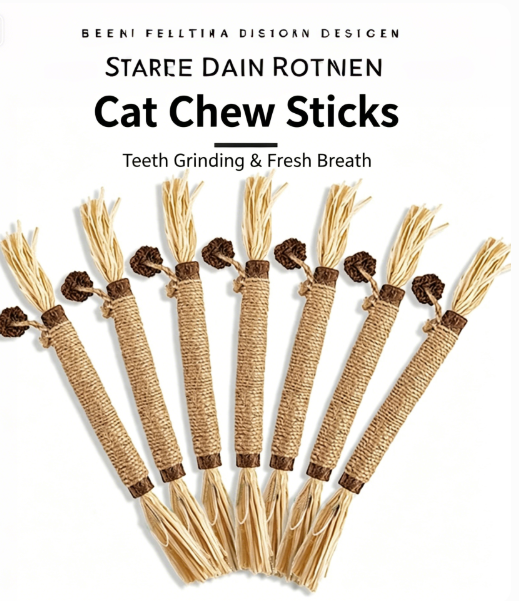 Woodlice Teething Stick Cat Toy