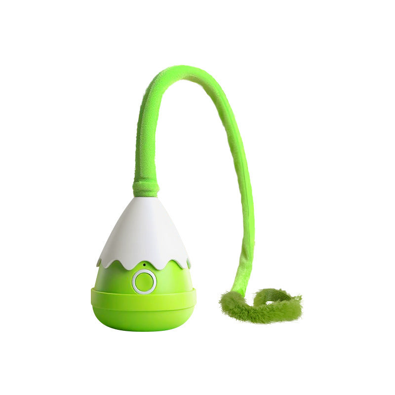 Long-tailed automatic rotating cat toy