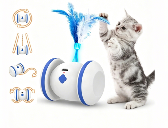 Feather Electric Cat Toy Smart Interactive Pet Toy