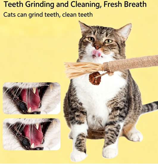Woodlice Teething Stick Cat Toy